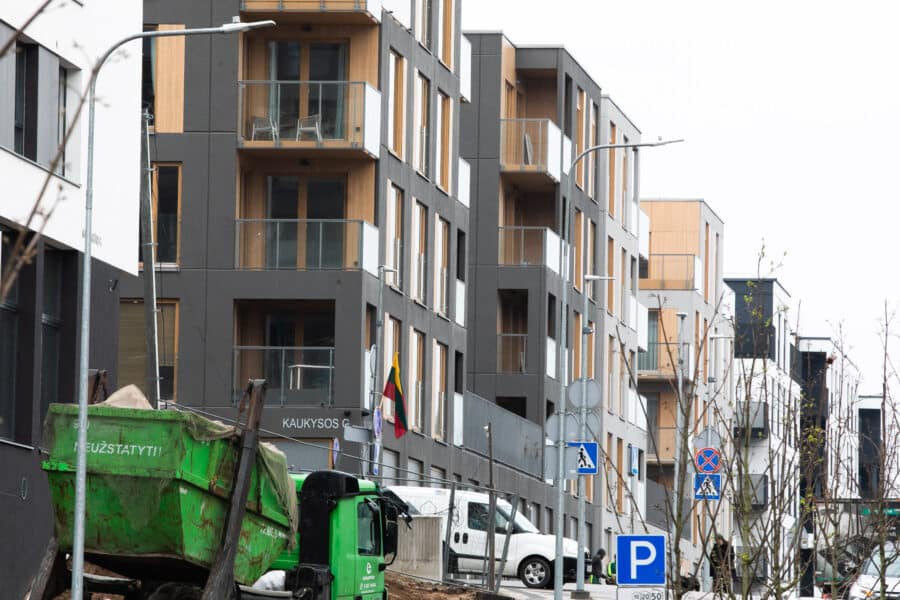 Naujos statybos butai. ELTA / Dainius Labutis