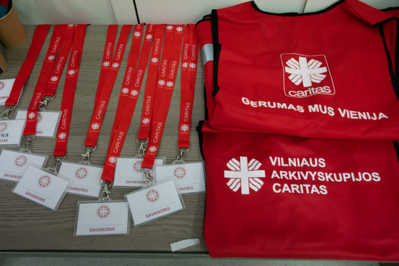 Carito paramos rinkimo Ukrainai kampanijos pristatymas. ELTA / Dainius Labutis