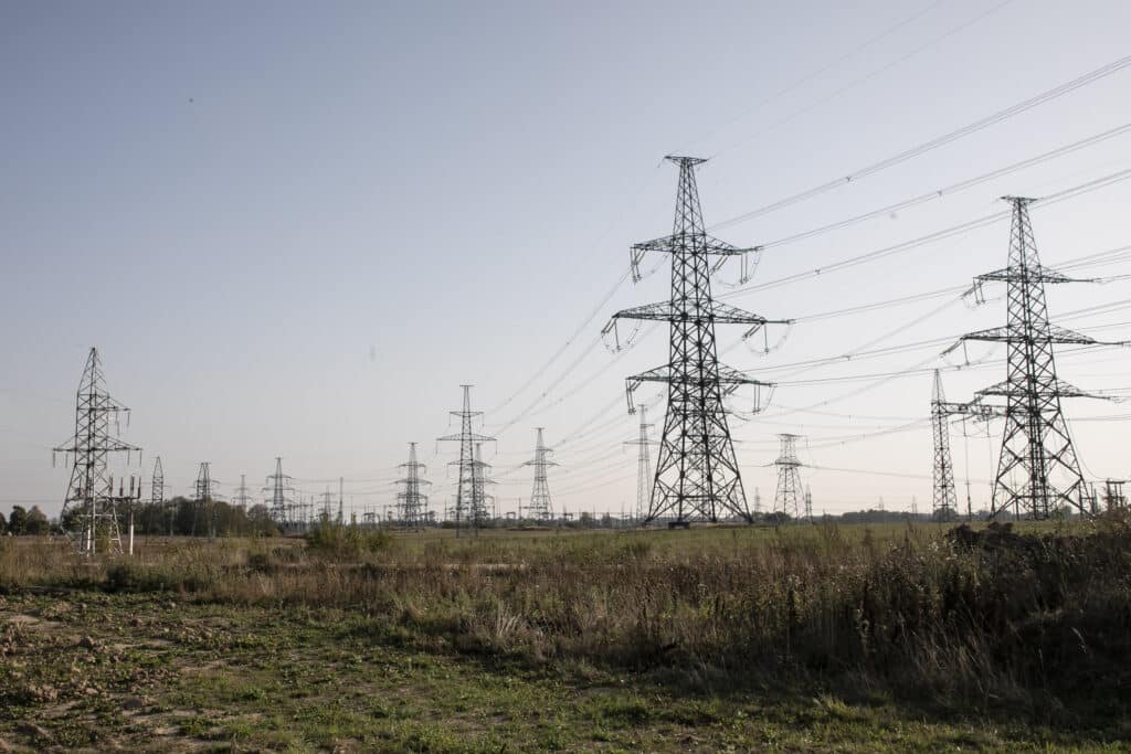 Elektros perdavimo tinklai. ELTA / Dainius Labutis