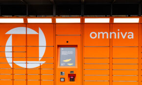 Omniva paštomatas. ELTA / Andrius Ufartas