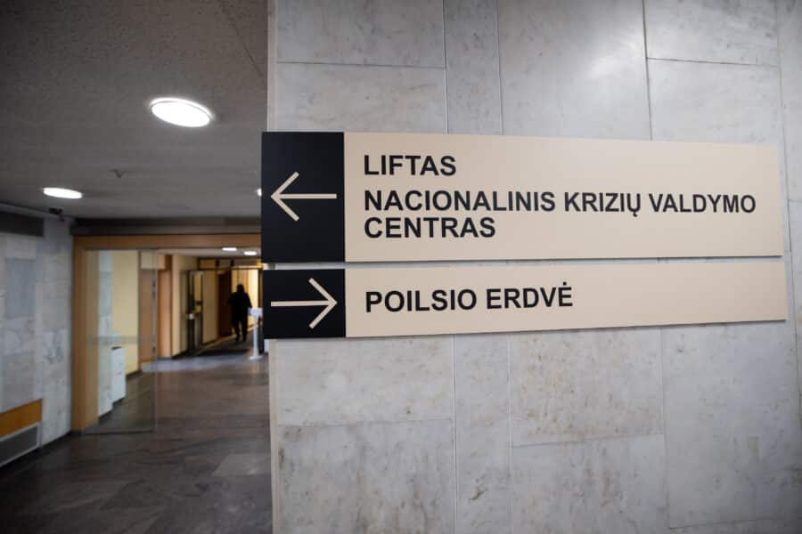 Lietuvos Respublikos Vyriausybės rūmai. ELTA / Andrius Ufartas
