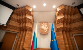 Lietuvos Respublikos Vyriausybės rūmai. ELTA / Andrius Ufartas