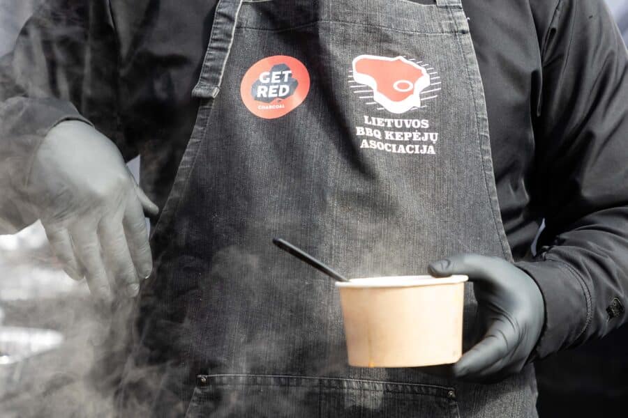 Maitinimo sektoriaus protesto akcija prie Vyriausybės dėl PVM tarifo. ELTA / Dainius Labutis