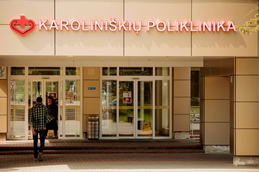 Karoliniškių poliklinika. ELTA / Josvydas Elinskas