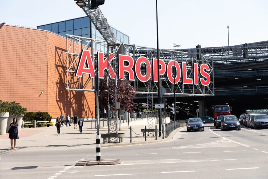 Kauno prekybos ir pramogų centras “Akropolis“ . ELTA / Dainius Labutis