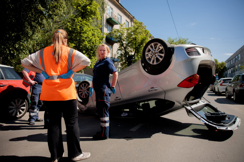 Eismo įvykis. ELTA / Josvydas Elinskas