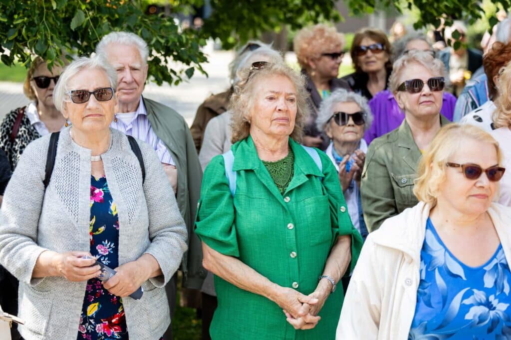 Mitingas dėl II pensijų pakopos. ELTA / Žygimantas Gedvila