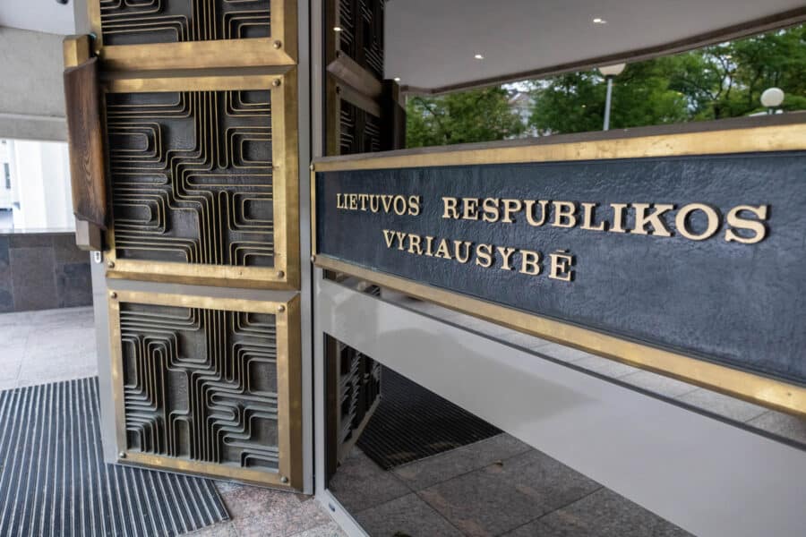 Lietuvos Respublikos Vyriausybė. ELTA / Julius Kalinskas