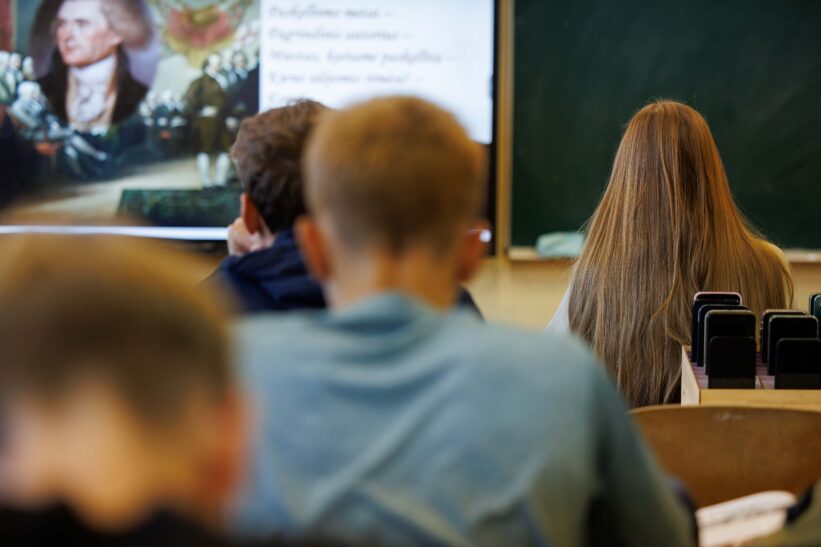 Moksleiviai. ELTA / Josvydas Elinskas