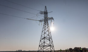 „Litgrid“ pradeda elektros perdavimo linijos Kruonio HAE–Sovetskas atramų demontavimo darbus. ELTA / Dainius Labutis