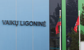 Vaikų ligoninė Vilniaus universiteto Santaros klinikose. ELTA / Dainius Labutis