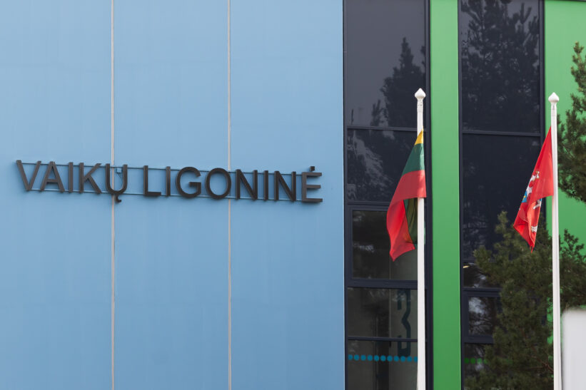 Vaikų ligoninė Vilniaus universiteto Santaros klinikose. ELTA / Dainius Labutis