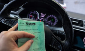 Automobilio techninė apžiūra. ELTA / Julius Kalinskas