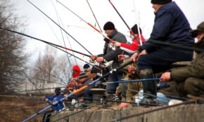 Rusnėje pakvipo stintomis. Šarūno Stanciko ("Šilutės naujienos") - Eltos nuotr.