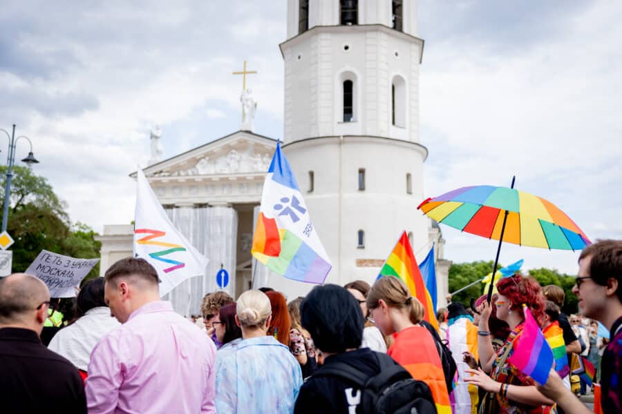 „Baltic Pride 2025“ eitynės. ELTA / Ervin Rauluševičius