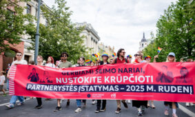 „Baltic Pride 2025“ eitynės. ELTA / Ervin Rauluševičius