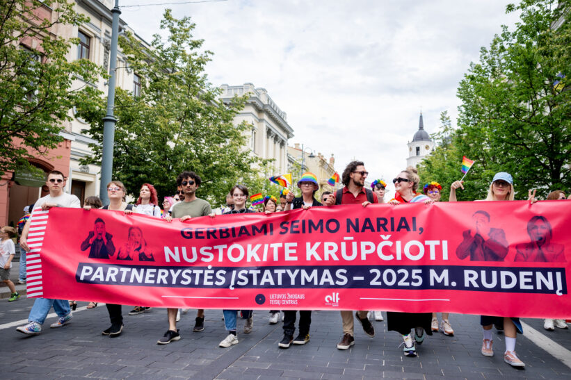 „Baltic Pride 2025“ eitynės. ELTA / Ervin Rauluševičius