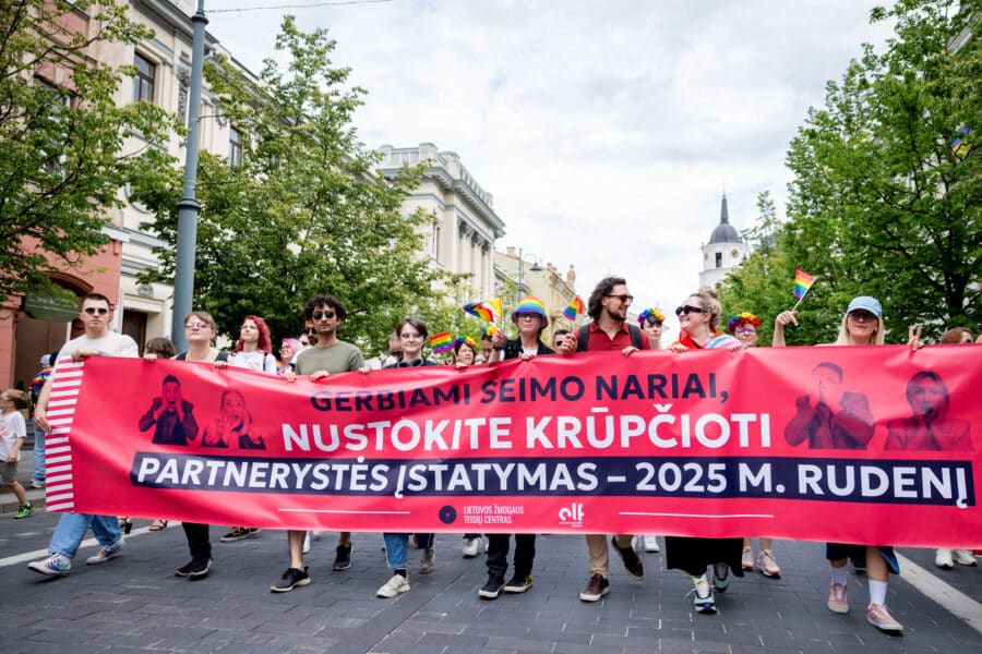 „Baltic Pride 2025“ eitynės. ELTA / Ervin Rauluševičius