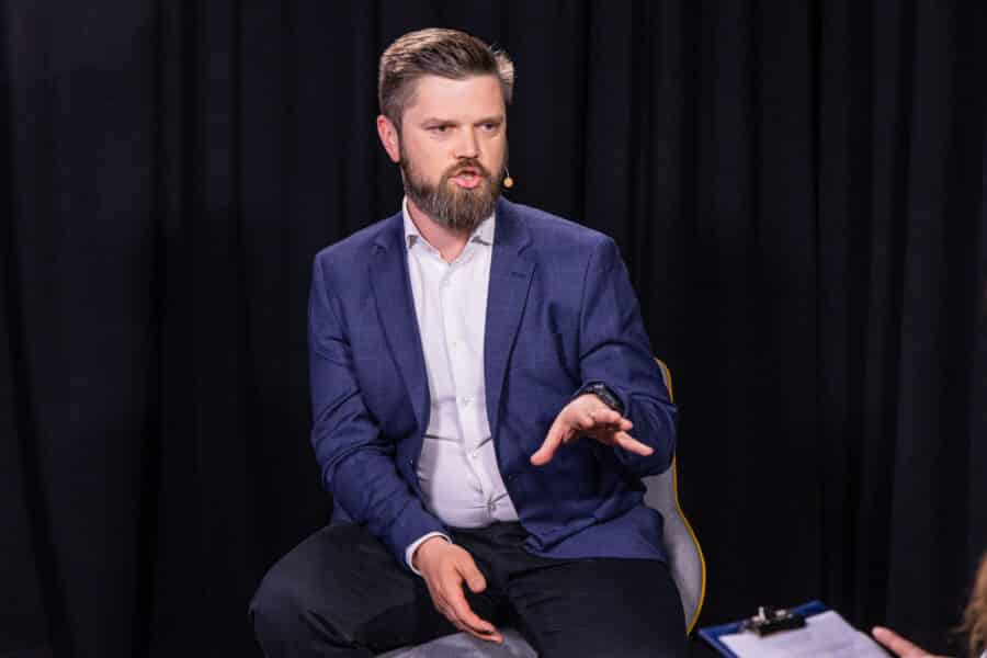 Buvęs Eltos verslo skyriaus redaktorius Artūras Ketlerius. ELTA / Dainius Labutis