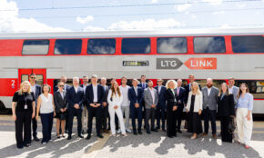 „Rail Baltica“ projektavimo iki Lenkijos sutarties pasirašymas. ELTA / Žygimantas Gedvila