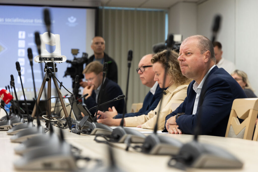 Demokratų frakcija „Vardan Lietuvos“. ELTA / Dainius Labutis