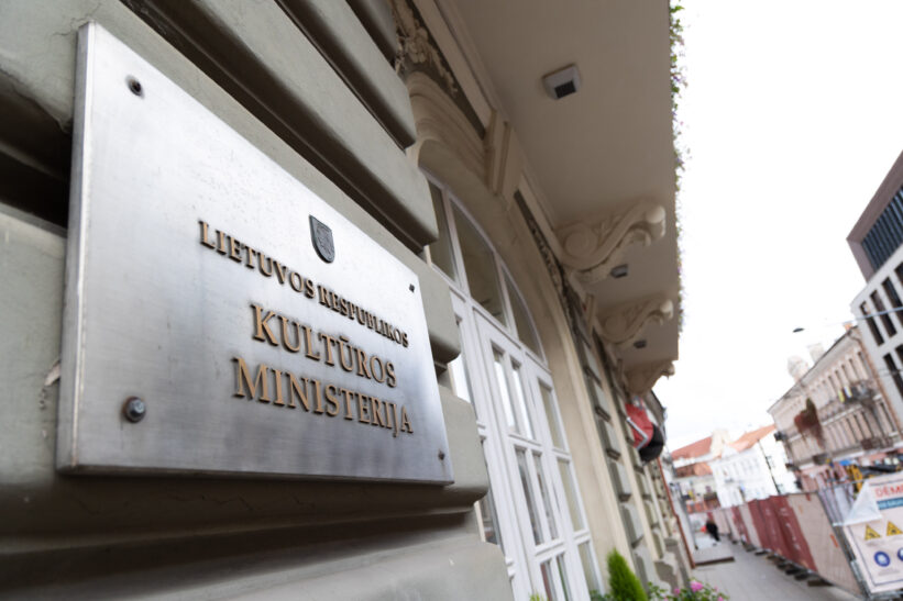 Lietuvos kultūros ministerija. ELTA / Dainius Labutis