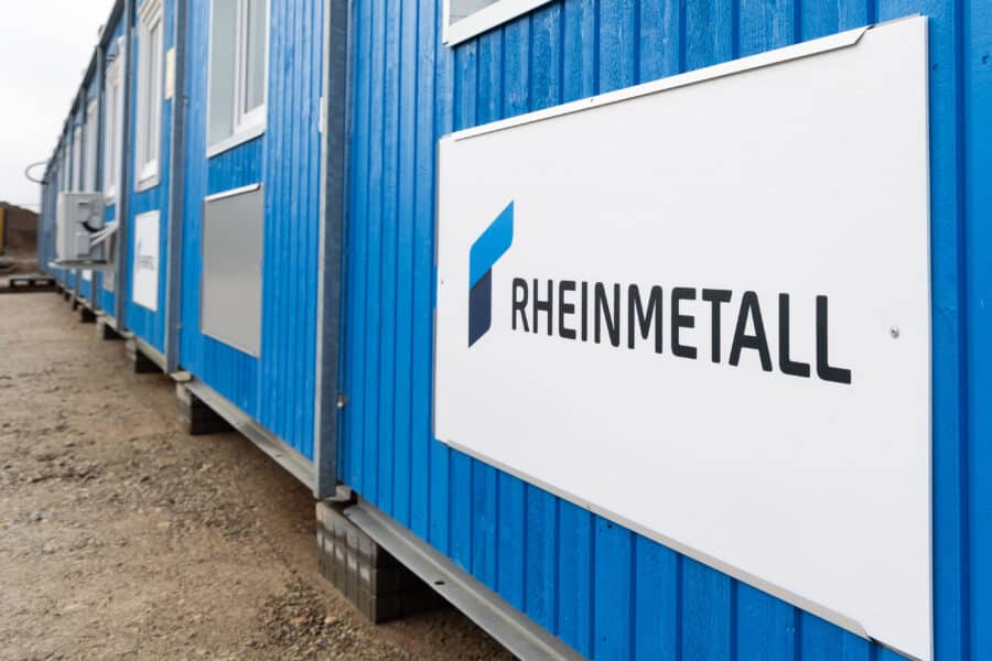 „Rheinmetall“ gamyklos statybų pradžios renginys. ELTA / Dainius Labutis