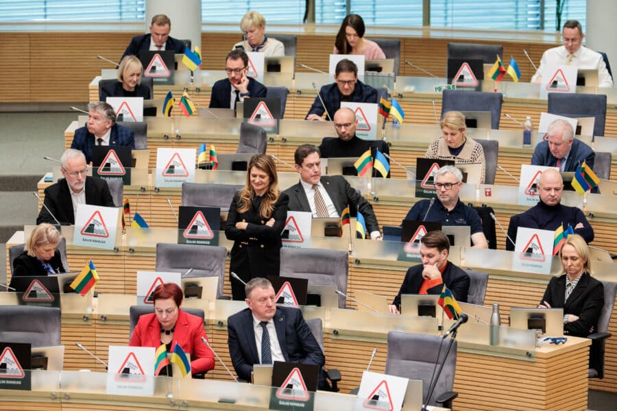 Seimo posėdis. ELTA / Josvydas Elinskas