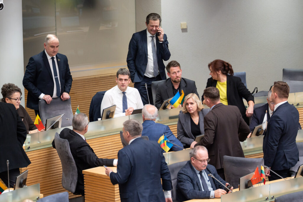 Seimas svarsto pataisas dėl LRT. ELTA / Andrius Ufartas