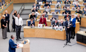 Seimas svarsto pataisas dėl LRT. ELTA / Andrius Ufartas