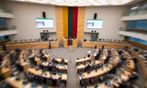 Prasidėjo nenumatytas Seimo posėdis dėl LRT pataisų. ELTA / Andrius Ufartas