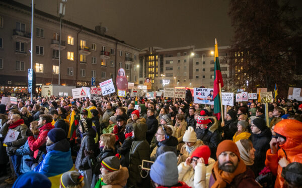 Vilniuje – naujas protestas: prie Seimo ragins atsitraukti nuo sprendimų, keliančių grėsmę laisvai žiniasklaidai