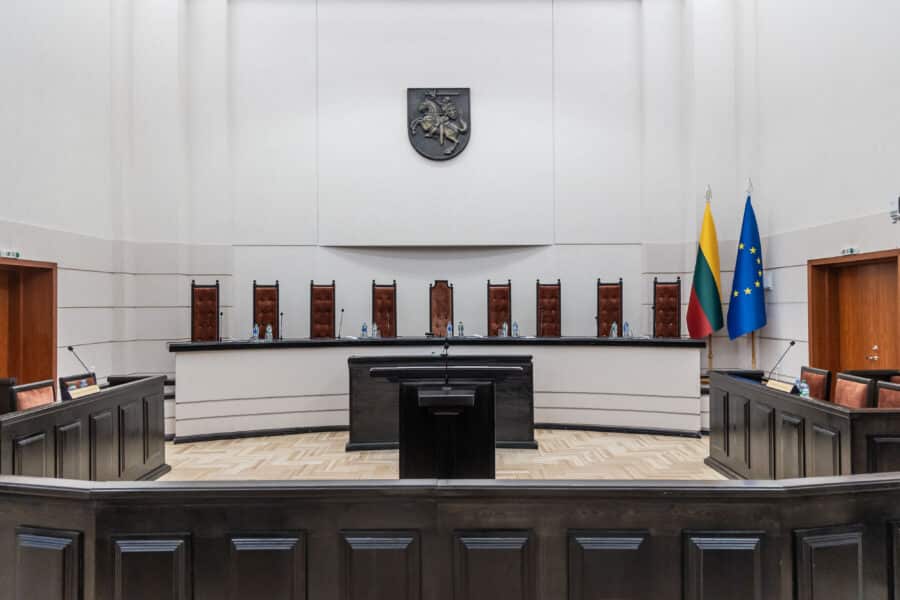 Lietuvos Respublikos Konstitucinis Teismas. ELTA / Dainius Labutis