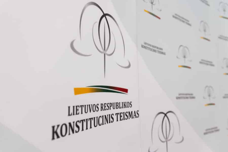 Lietuvos Respublikos Konstitucinis Teismas. ELTA / Dainius Labutis