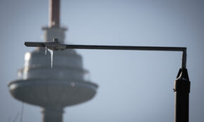 Pirmadienio šaltis sostinėje. ELTA / Andrius Ufartas