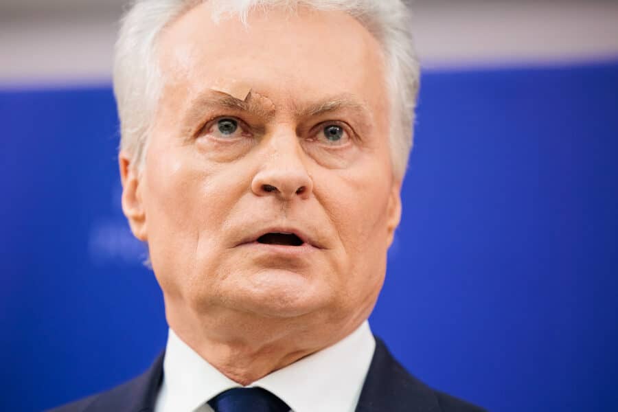 Gitanas Nausėda. ELTA / Josvydas Elinskas