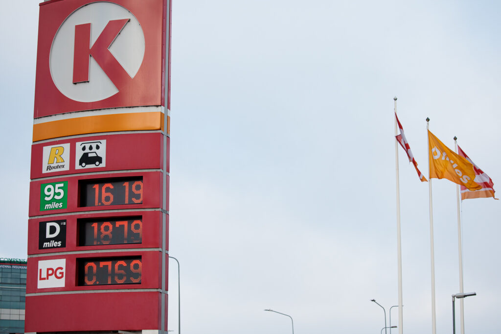 Degalų kainos. ELTA / Josvydas Elinskas