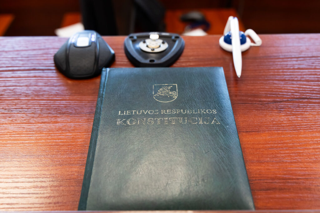 Konstitucija. ELTA / Dainius Labutis