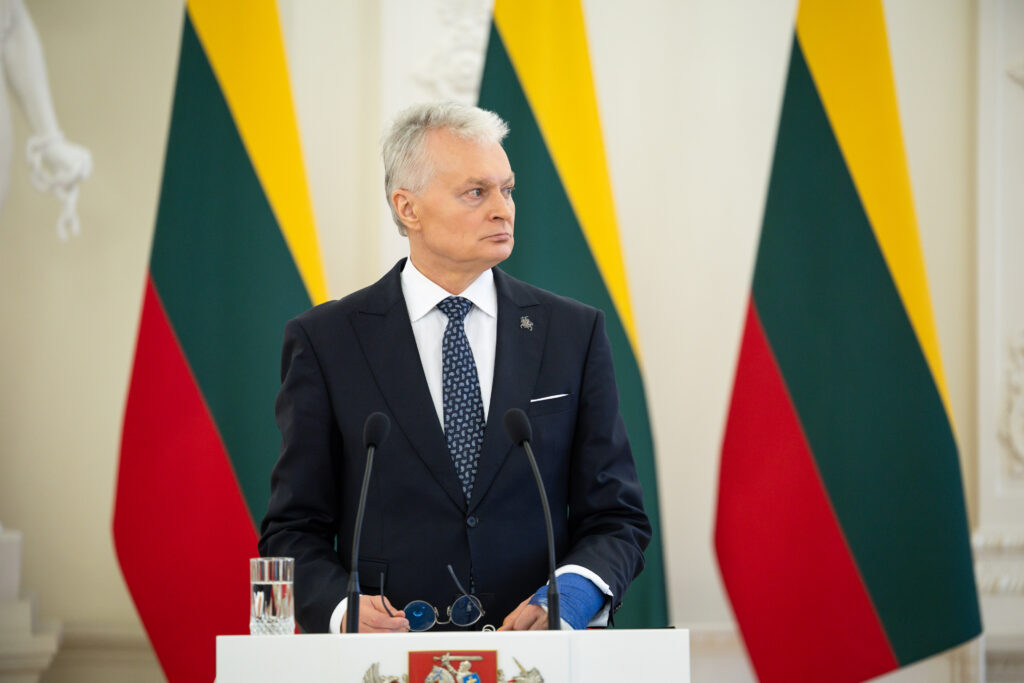 Gitanas Nausėda. ELTA / Andrius Ufartas