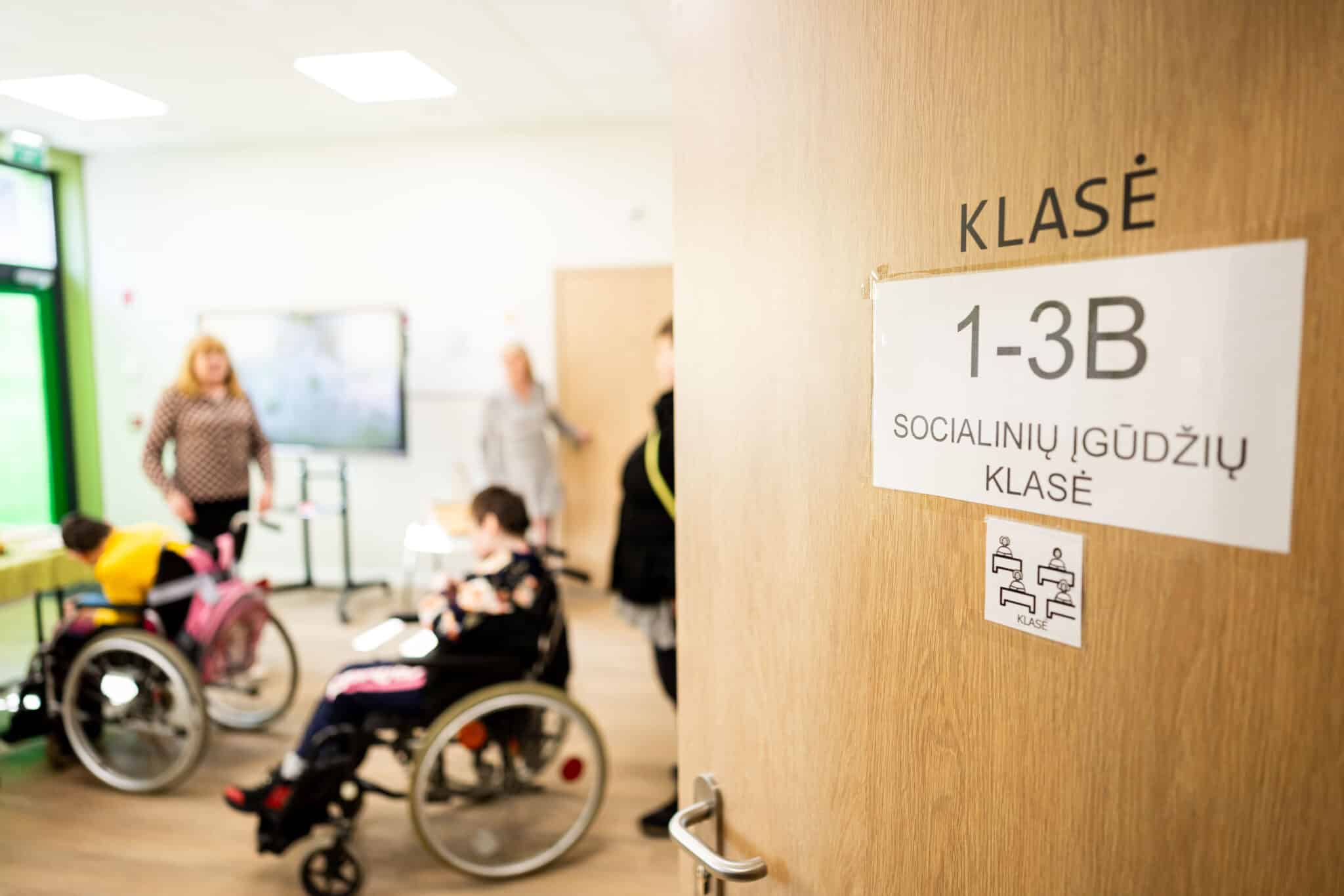 Sostinėje atidarytas modernus specialiosios mokyklos centras jaunimui