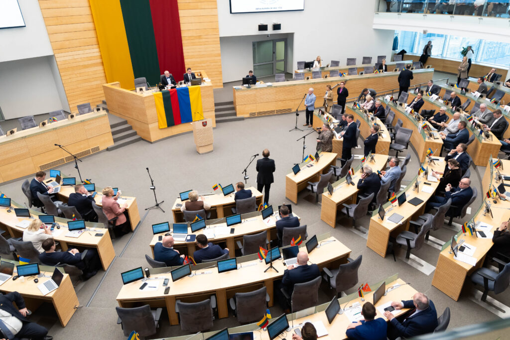 Seimo posėdis. ELTA / Dainius Labutis