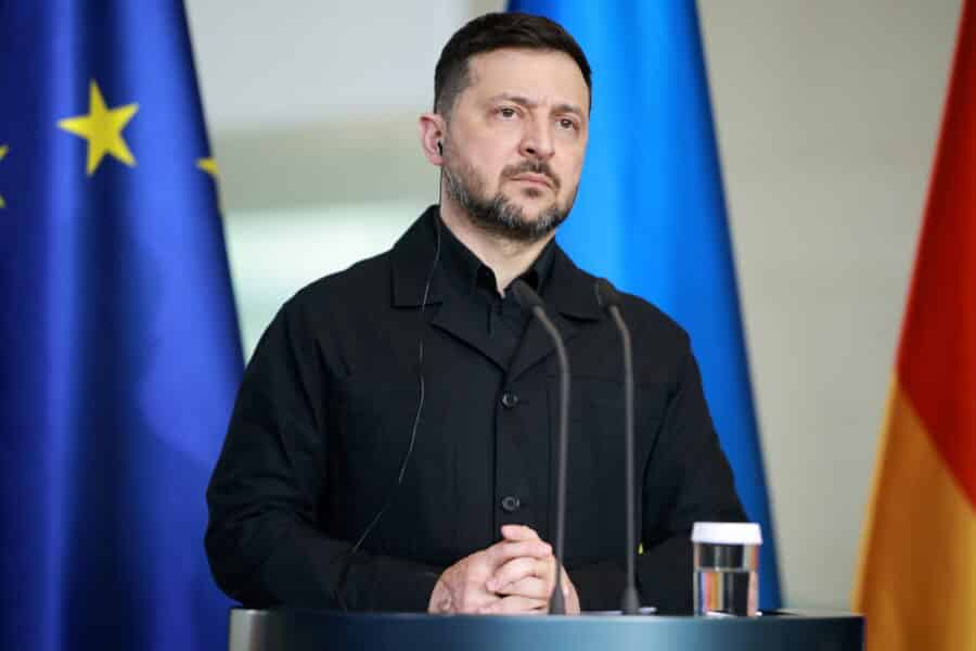 Volodymyras Zelenskis. EPA-ELTA nuotr.