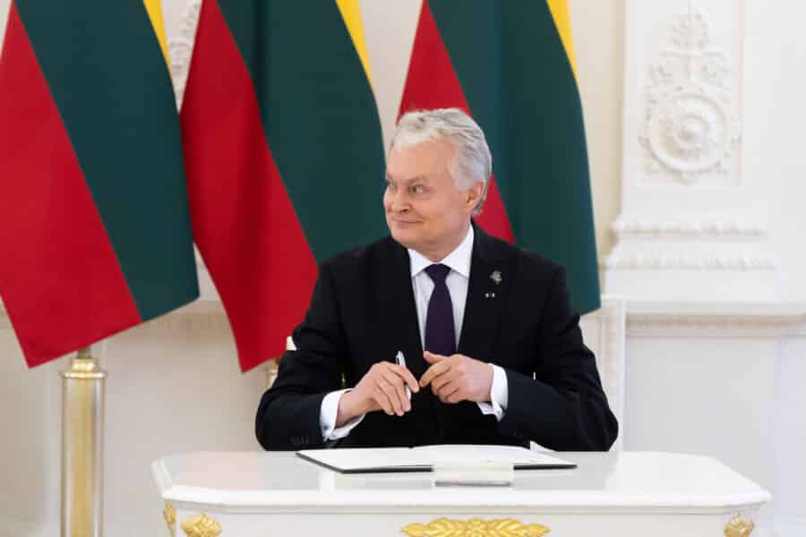 Gitanas Nausėda. ELTA / Dainius Labutis