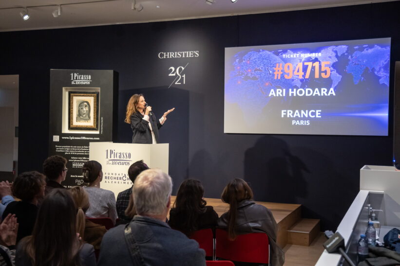 Loterijoje 1 mln. eurų vertės Picasso paveikslą laimėjo inžinierius iš Paryžiaus. EPA-ELTA