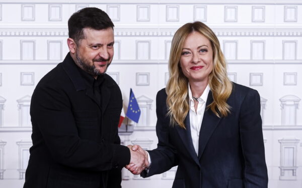 Europa stiprina Ukrainą: Zelenskis ir Meloni susitarė dėl bendradarbiavimo