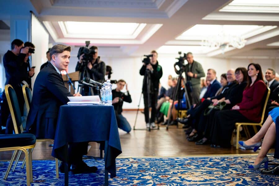 Mindaugas Sinkevičius. ELTA / Žygimantas Gedvila