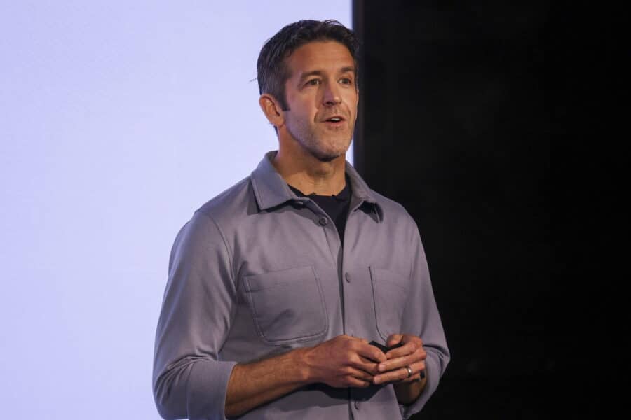 Būsimas „Apple“ generalinis direktorius Johnas Ternusas. PA/SARAH YENESEL