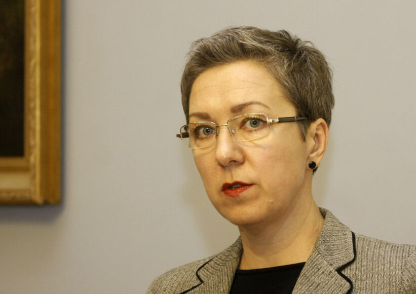 Prezidentės vyriausioji patarėja ekonominiais ir socialinės politikos klausimais Lina Antanavičienė. Gedimino Savickio (ELTA) nuotr.