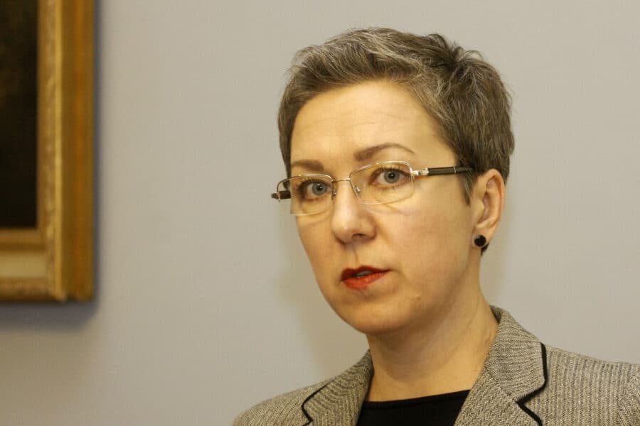 Prezidentės vyriausioji patarėja ekonominiais ir socialinės politikos klausimais Lina Antanavičienė. Gedimino Savickio (ELTA) nuotr.