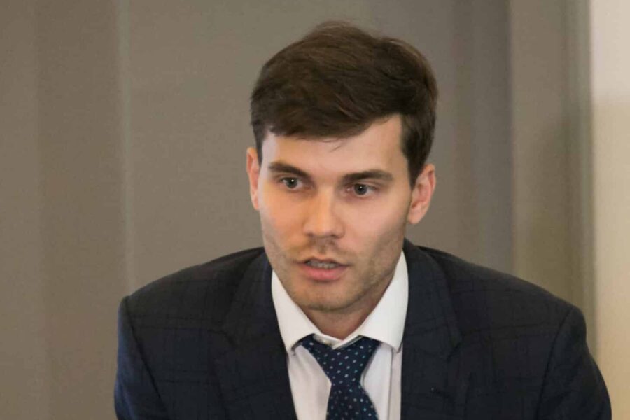 „BaltCap“ infrastruktūros fondo partneris Šarūnas Stepukonis. Martyno Ambrazo (ELTA) nuotr